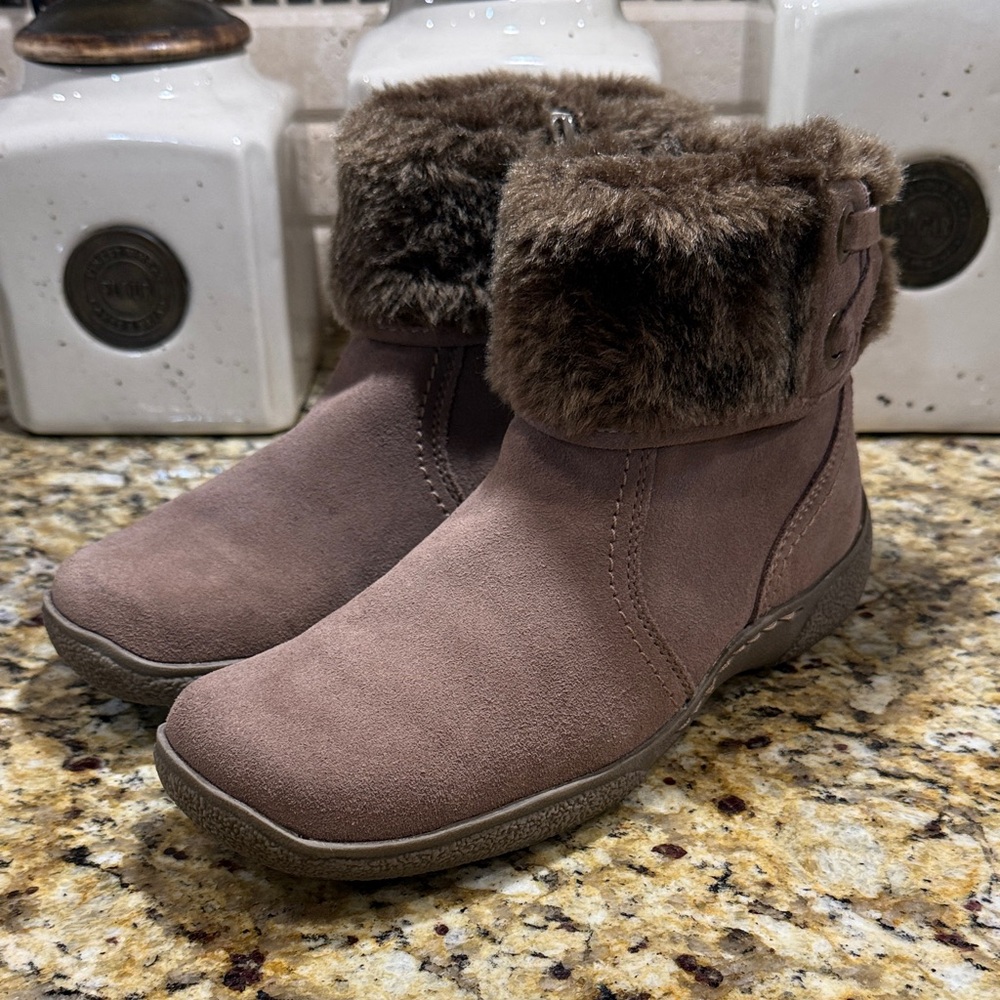 BareTraps fur trimmed boots